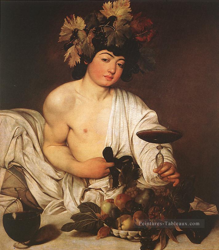 Bacchus Caravaggio Peintures à l'huile